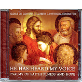 He Has Heard My Voice English Chant CD