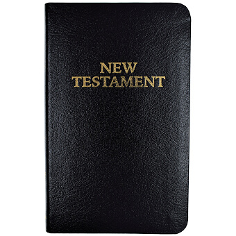 Black Pocket New Testament