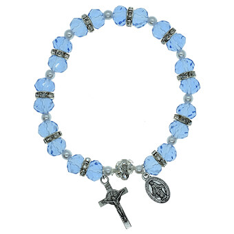 Blue Crystal Bracelet