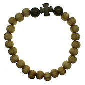 Wood Bead Bracelet