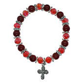 Red Glass Bracelet