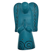 Turquoise Stone Angel Carving