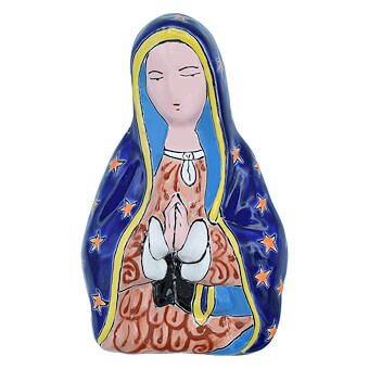 Ceramic Our Lady of Guadalupe