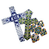 Multiple Ceramic Crosses