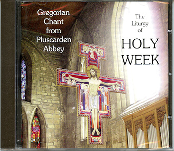 Holy Week Gregorian Chant CD