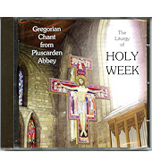 Holy Week Gregorian Chant CD