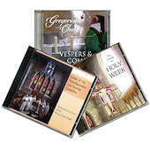 Multiple Gregorian Chant CDs