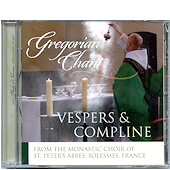 Vespers & Compline Chant CD