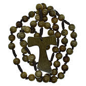 Dark Tau Corded Rosary