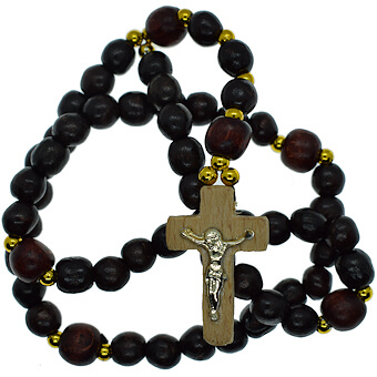 Ukrainian Dark Corded Rosary