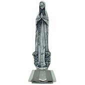 Our Lady of Lourdes Metal Figurine