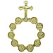 Back side of rosary