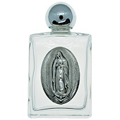 Guadalupe Square Holy Water Bottle