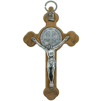 3 Inch Wood St. Benedict Crucifix