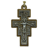 Byzantine Pendant Crucifix