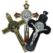 Multiple Pendant Crucifixes