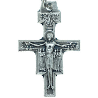 San Damiano Silver Crucifix