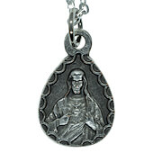 Teardrop Sacred Heart Pendant