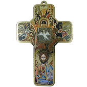 Pentecost Icon Picture Cross