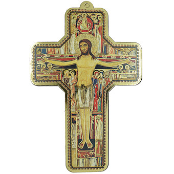 San Damiano Picture Cross