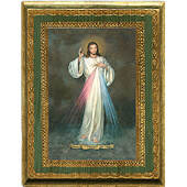 8¼ Inch Divine Mercy Plaque