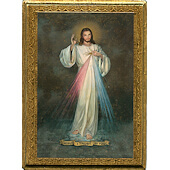 7 Inch Divine Mercy Plaque