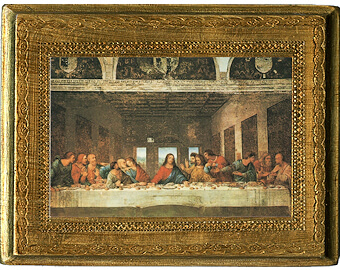 8 1/4 Inch Last Supper Plaque