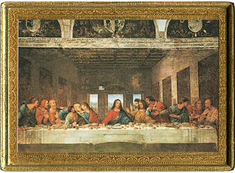 7 Inch Last Supper Plaque