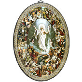 Stations of the Cross Oval Plaque