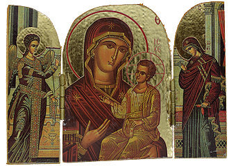 Amolintos Triptych Printed Icon