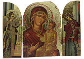 Amolintos/Annunciation Triptych Printed Icon