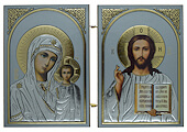 Kazan/Teacher Diptych Printed Icon