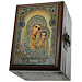 Outside view of Ukrainian Kazan Rosary Box