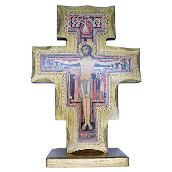 11 Inch San Damiano Crucifix