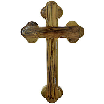 7 Inch Holy Land Olive Wood Cross