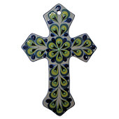 8 Inch Ceramic Wall Cross