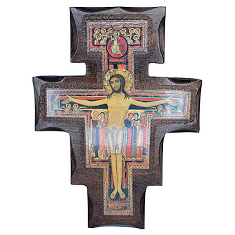 11 Inch San Damiano Crucifix