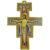 3 Inch San Damiano Crucifix