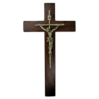 Cedar Wood Crucifix