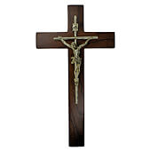 Cedar Wood Crucifix